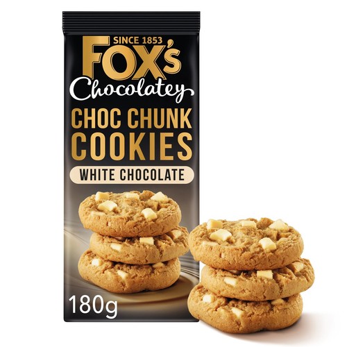 Fox's Biscuits White Chocolate Chunkie Cookies