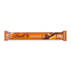 Lindt Lindor Salted Caramel Milk Chocolate Bar 38G