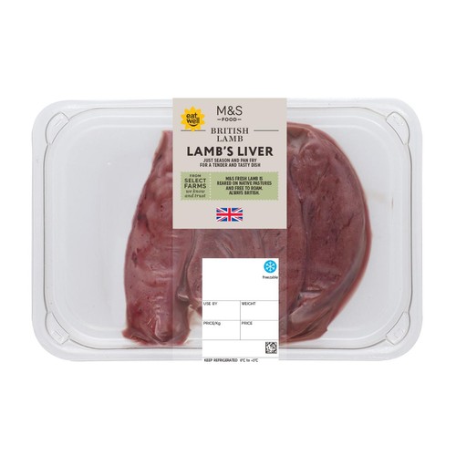M&S Select Farms British Lamb's Liver