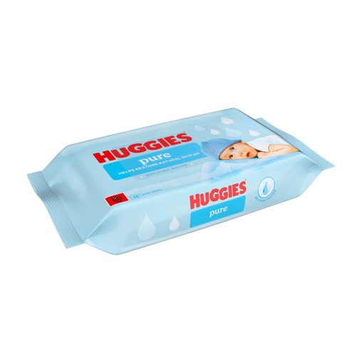 Huggies Pure PF Baby Wipes Single Pack