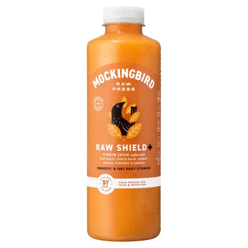 Mockingbird Raw Shield Juice, Carrot, Orange, Ginger