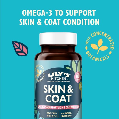 Lily's Kitchen Skin & Coat Supplement for Dogs
