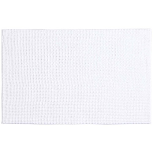 M&S Quick Dry Bobble Bath Mat White