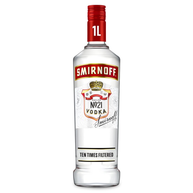 Smirnoff Red Label Premium Vodka 1L