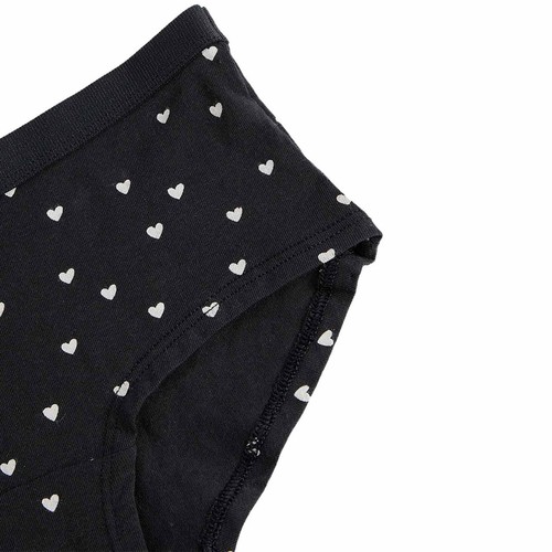 M&S Heart Shorts, 8-9 Years, Black