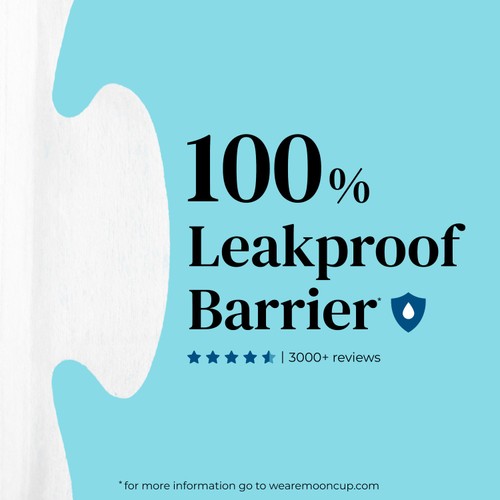 Mooncup Pads with Wings Heavy Night, Zero Irritants, Vagina Approved