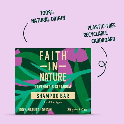 Faith in Nature Lavender & Geranium Shampoo Bar