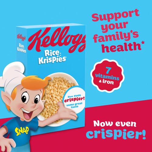 Kellogg's Rice Krispies Breakfast Cereal 