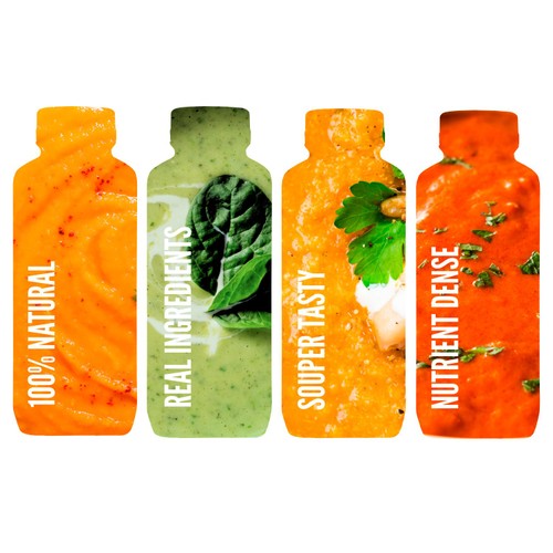 RENOURISH Strength Spicy Lentil & Pepper, High Protein & High Fibre Soup