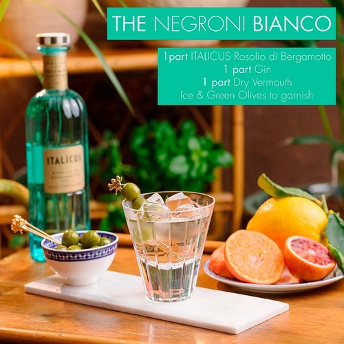 Italicus Rosolio di Bergamotto Aperitif Liqueur