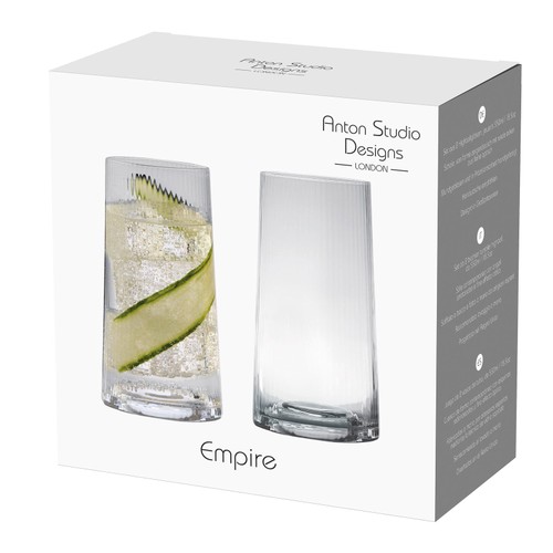 Anton Studio Designs Empire Hiball Glasses