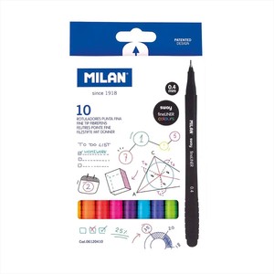 Milan, Fine tip fibrepens, SWAY fineliner, 0.4 mm