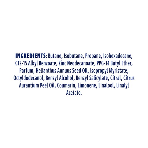 Sure Women Rio Coconut 72h Whole Body Deodorant Odour Control Spray