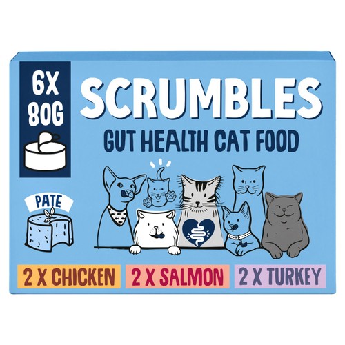 Scrumbles Wet Cat Pate Classic Variety Pack