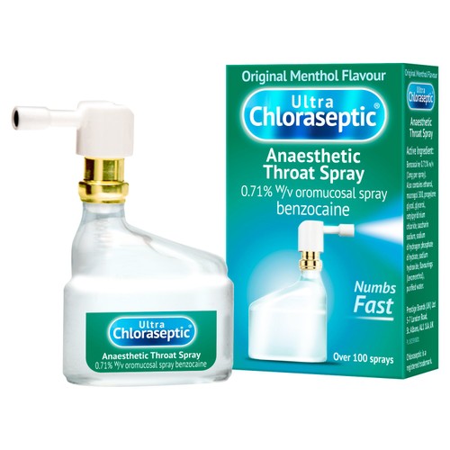 Ultra Chloraseptic Anaesthetic Throat Spray Original Menthol
