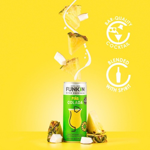 Funkin Pina Colada Nitro Cocktail Can