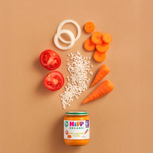 HiPP Organic Tasty Vegetable Risotto Baby Food Jar 6+ Months
