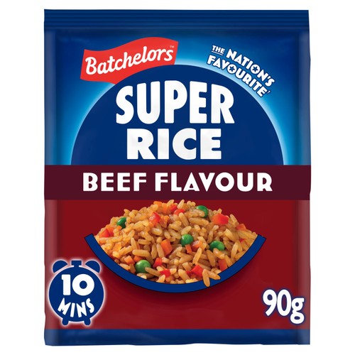Batchelors Super Rice Beef Flavour Packet Rice