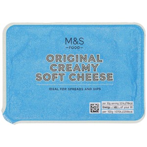 M&S Organic Full Fat Soft Cheese
