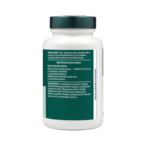Holland & Barrett 20 Billion Live Friendly Bacteria Capsules