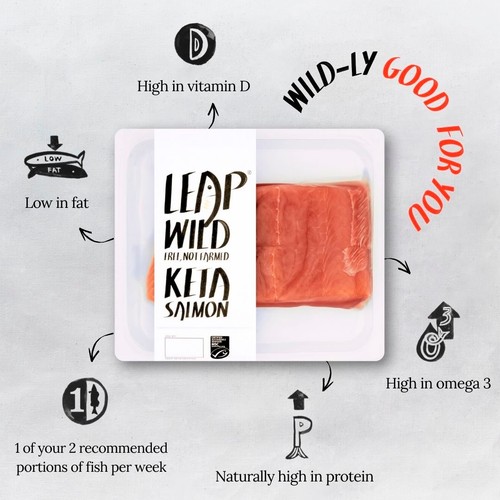 LEAP MSC Keta Salmon Fillets 