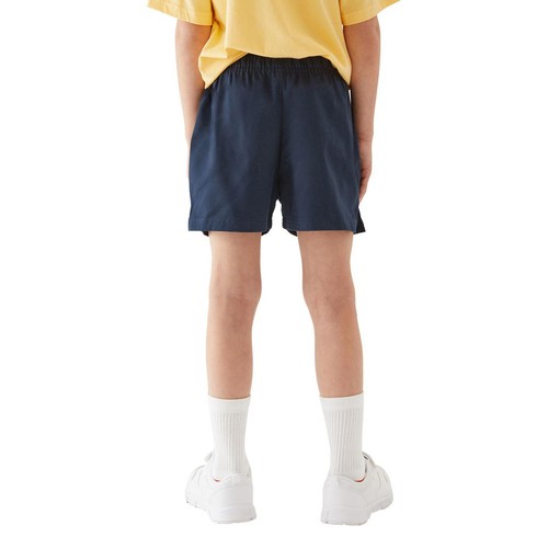 M&S Pure Cotton School Shorts, 6-7 Years, Navy