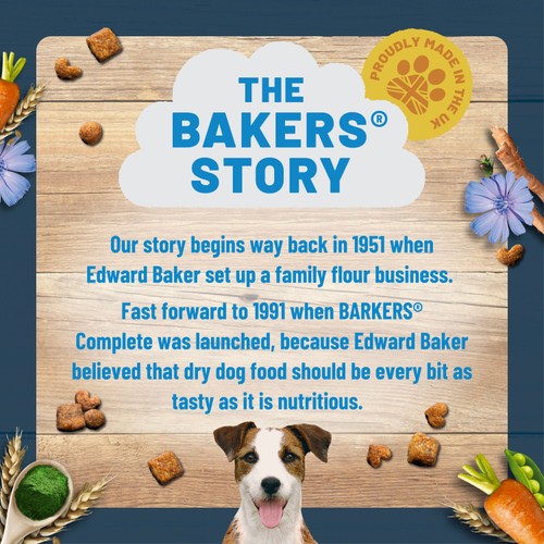Bakers Small Dog Sensitive Tummy Chicken & Veg Dry Dog Food