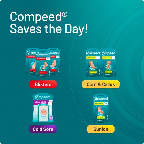 Compeed Underfoot Blister Plasters
