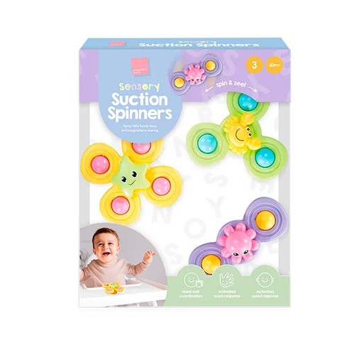 Sensory Suction Spinners