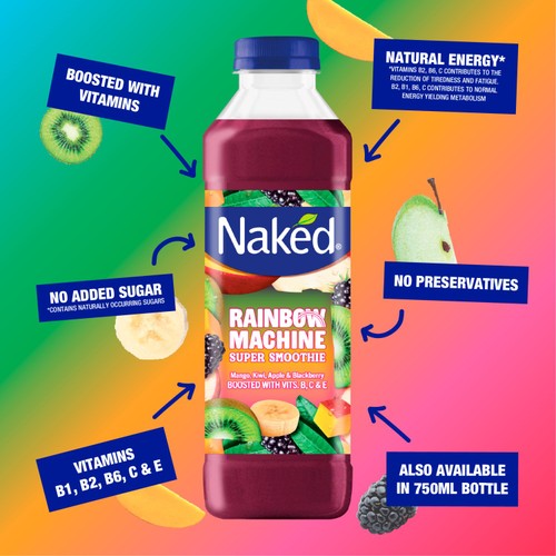 Naked Rainbow Machine Super Smoothie