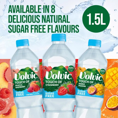 Volvic Touch of Fruit Mango Passion Sugar Free Still Flavoured Water