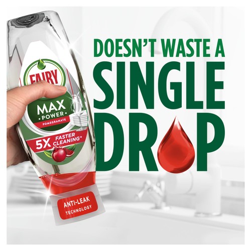 Fairy Max Power Washing Up Liquid Pomegranate 