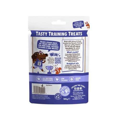 Denzel's Salmon & Berries Training Bites