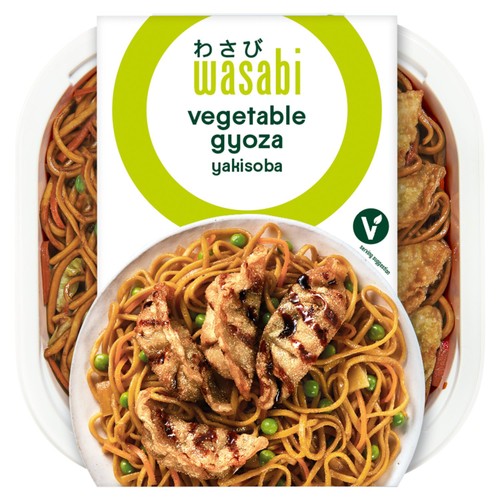 Wasabi Vegetable Gyoza Yakisoba