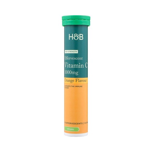 Holland & Barrett High Strength Effervescent Vitamin C 1000mg 
