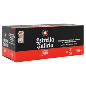 Estrella Galicia Premium Lager Beer