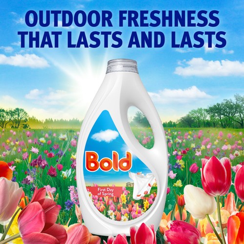 Bold 2in1 Washing Liquid Pink Blossom 63 Washes