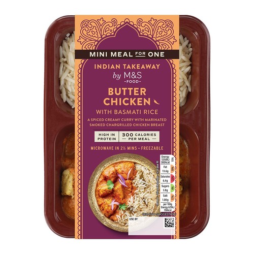 M&S Butter Chicken with Basmati Rice Serves 1