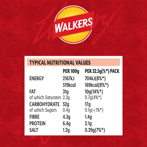 Walkers Ready Salted Crisps