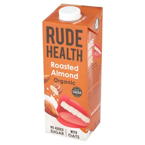 Rude Health Organic Roasted Almond Oat Drink Longlife