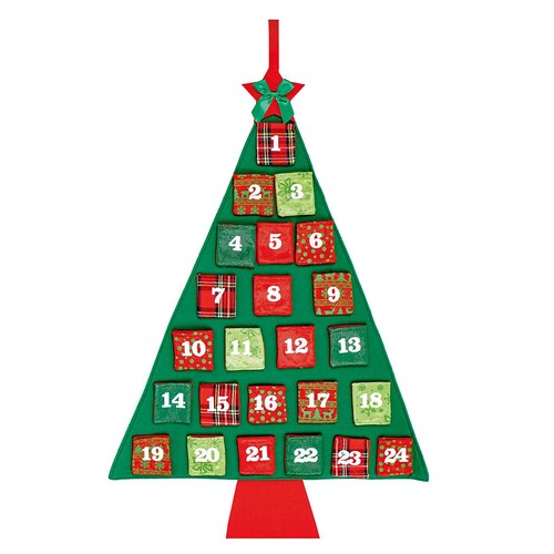 Fill Your Own Fabric Tree Advent Calendar
