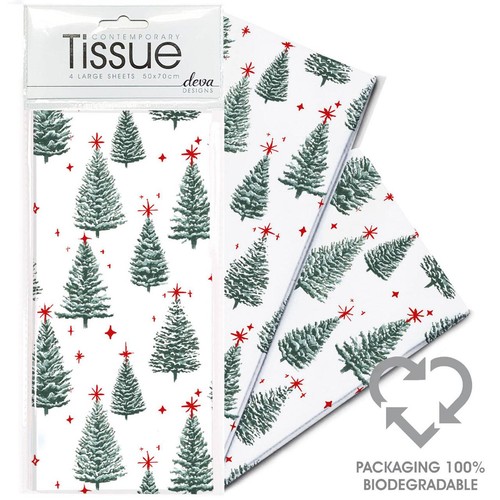 Christmas Trees Tissue