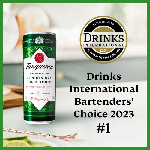 Tanqueray London Dry Gin & Tonic Ready to Drink Can