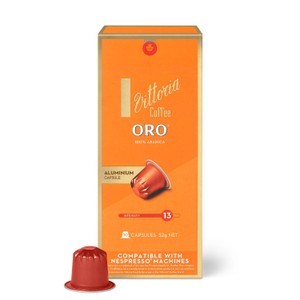 Vittoria Espresso Mountain Grown Aluminium Nespresso Compatible Capsules