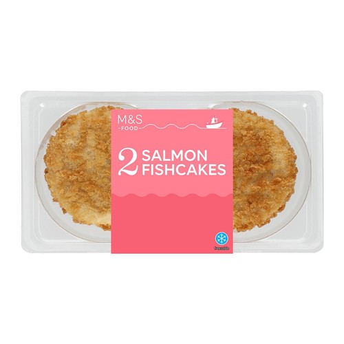 M&S 2 Salmon Fishcakes