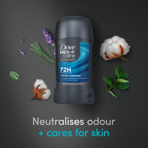 Dove Men+Care Advanced Care Clean Comfort Anti-Perspirant Deodorant Stick