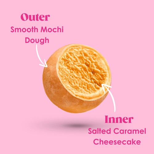 Little Moons Mini Moons Salted Caramel Cheesecake Frozen Snack
