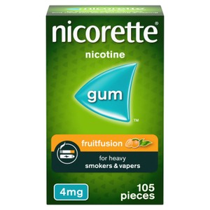 Nicorette Gum Pieces Original Flavour Quit Smoking Aid x210 2mg