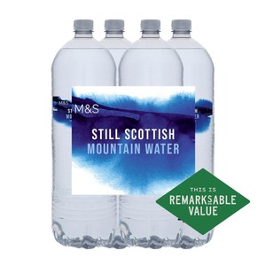 M&S Sparkling Scottish Mountain Water 