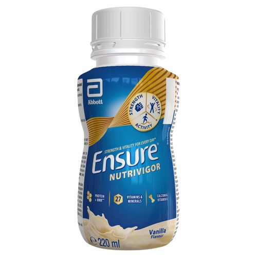 Ensure NutriVigor, Vanilla Flavour Nutritional Ready to Drink Shake